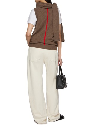 Figure View - Click To Enlarge - CUDDLEUP - Shawl Sleeve Top
