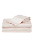 Main View - Click To Enlarge - SILKY MIRACLE - The One Queen Size Silk Bed Set — Pale Pink