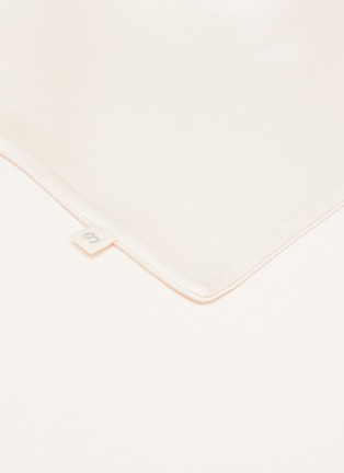 Detail View - Click To Enlarge - SILKY MIRACLE - The One King Size Silk Bed Set — Oatmeal Gold