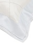 Detail View - Click To Enlarge - SILKY MIRACLE - Double Line Cotton-Silk Boudoir Cushion