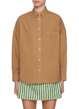 Main View - Click To Enlarge - LMND - Chiara Oversized Cotton Shirt