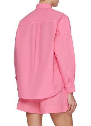 Back View - Click To Enlarge - LMND - Chiara Long Sleeve Cotton Shirt