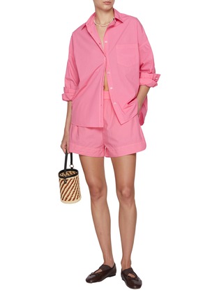 Figure View - Click To Enlarge - LMND - Chiara Long Sleeve Cotton Shirt