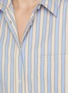  - LMND - Chiara Long Sleeve Striped Cotton Shirt