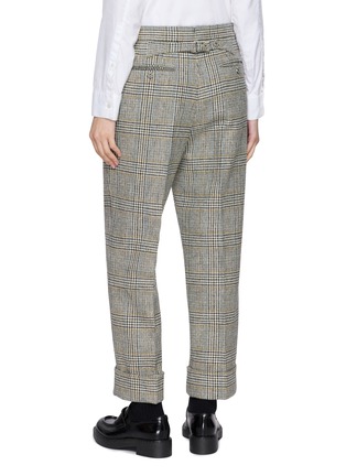 Back View - Click To Enlarge - THOM BROWNE - Hunting Tweed Backstrap Pants