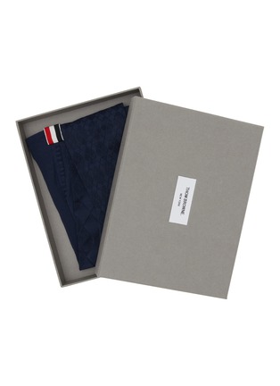Main View - Click To Enlarge - THOM BROWNE - Funmix Argyle Sheer Tights