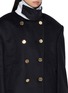  - THOM BROWNE - Oversized Double Breasted Peacoat