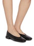 Figure View - Click To Enlarge - SAM EDELMAN - Kasey Leather Flats