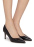 Figure View - Click To Enlarge - SAM EDELMAN - Vienna 70 Leather Pumps