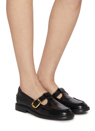 Figure View - Click To Enlarge - SAM EDELMAN - Elaina Leather Loafers