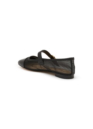 - SAM EDELMAN - Miranda Mesh Leather Mary Jane Flats