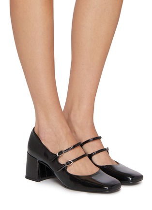 Figure View - Click To Enlarge - SAM EDELMAN - Sarah Patent Leather Mary Jane Pumps