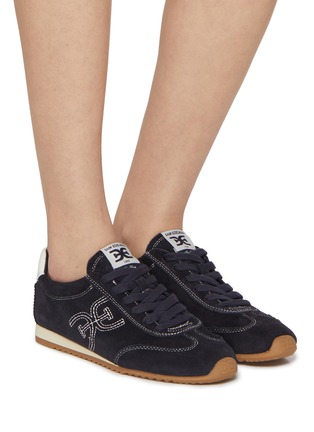 Figure View - Click To Enlarge - SAM EDELMAN - Isella Suede Women's Sneakers