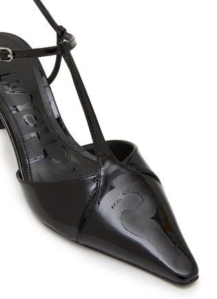 Detail View - Click To Enlarge - SAM EDELMAN - Briella 60 Patent Leather Pumps