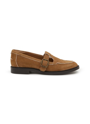 Main View - Click To Enlarge - SAM EDELMAN - Elaina Suede Loafers