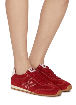 Figure View - Click To Enlarge - SAM EDELMAN - Isella Suede Women's Sneakers