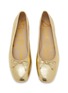 Detail View - Click To Enlarge - SAM EDELMAN - Alie Leather Ballerina Flats