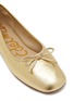 Detail View - Click To Enlarge - SAM EDELMAN - Alie Leather Ballerina Flats