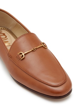 Detail View - Click To Enlarge - SAM EDELMAN - Loraine Horsebit Leather Loafers