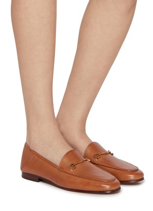 Figure View - Click To Enlarge - SAM EDELMAN - Loraine Horsebit Leather Loafers