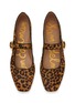 Detail View - Click To Enlarge - SAM EDELMAN - Michaela Leopard Print Mary Jane Flats