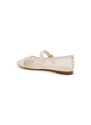  - SAM EDELMAN - Miranda Mesh Leather Mary Jane Flats