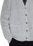  - SOLID HOMME - V-Neck Wool Blend Knit Cardigan