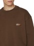  - SOLID HOMME - Printed Logo Cotton Sweatshirt