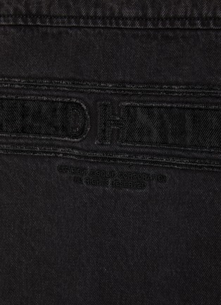  - SOLID HOMME - Back Logo Dark Wash Shirt