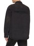 Back View - Click To Enlarge - SOLID HOMME - Back Logo Dark Wash Shirt