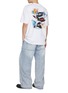 Figure View - Click To Enlarge - SOLID HOMME - Printed Cotton T-Shirt