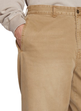  - SOLID HOMME - Garment Dyed Cropped Cotton Pants
