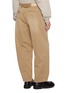 Back View - Click To Enlarge - SOLID HOMME - Garment Dyed Cropped Cotton Pants