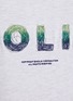  - SOLID HOMME - Logo Print Cotton T-Shirt
