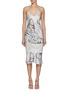 Main View - Click To Enlarge - LITTLE JOE WOMAN BY GAIL ELLIOTT - Heart of Gold Maxi Dress
