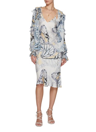 Figure View - Click To Enlarge - LITTLE JOE WOMAN BY GAIL ELLIOTT - Heart of Gold Maxi Dress