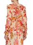 Back View - Click To Enlarge - LITTLE JOE WOMAN BY GAIL ELLIOTT - Sloane Ranger Printed Tie-front Blouse