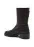  - ANN DEMEULEMEESTER - Eero 50 Calf Leather Ankle Biker Boots