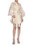 Figure View - Click To Enlarge - ZIMMERMANN - Hypnotic Utility Mini Dress