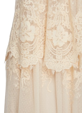  - ZIMMERMANN - Hypnotic Tiered Lace Slip Dress