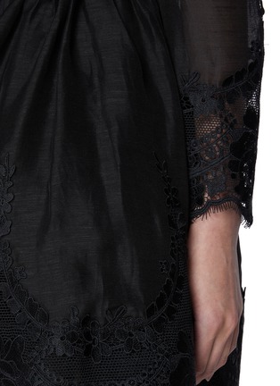  - ZIMMERMANN - Hypnotic Lace Trim Mini Dress