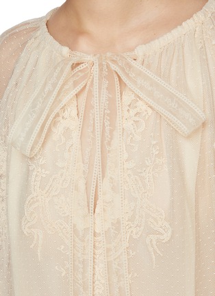  - ZIMMERMANN - Hypnotic Tiered Lace Blouse