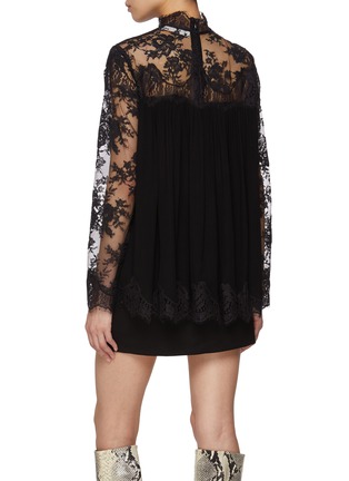 Back View - Click To Enlarge - ZIMMERMANN - Lace Yoke Top