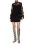 Figure View - Click To Enlarge - ZIMMERMANN - Lace Yoke Top