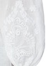  - ZIMMERMANN - Lace Trim Lantern Sleeve Linen T-Shirt
