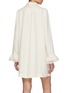 Back View - Click To Enlarge - ZIMMERMANN - Lace Trim Shift Dress