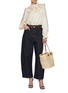 Figure View - Click To Enlarge - ZIMMERMANN - Lace Billow Silk Blouse