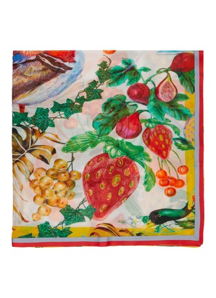 Main View - Click To Enlarge - LANE'S - Fruit Print Shawl