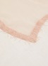 Detail View - Click To Enlarge - LANE'S - Beaded Fringe Embroidered Wool Shawl