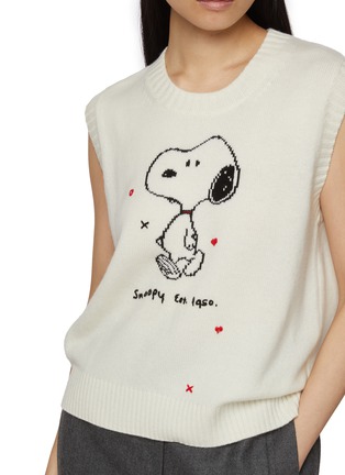  - CHINTI & PARKER - X Peanuts Snoopy 75th Anniversary Wool Cashmere Knit Vest